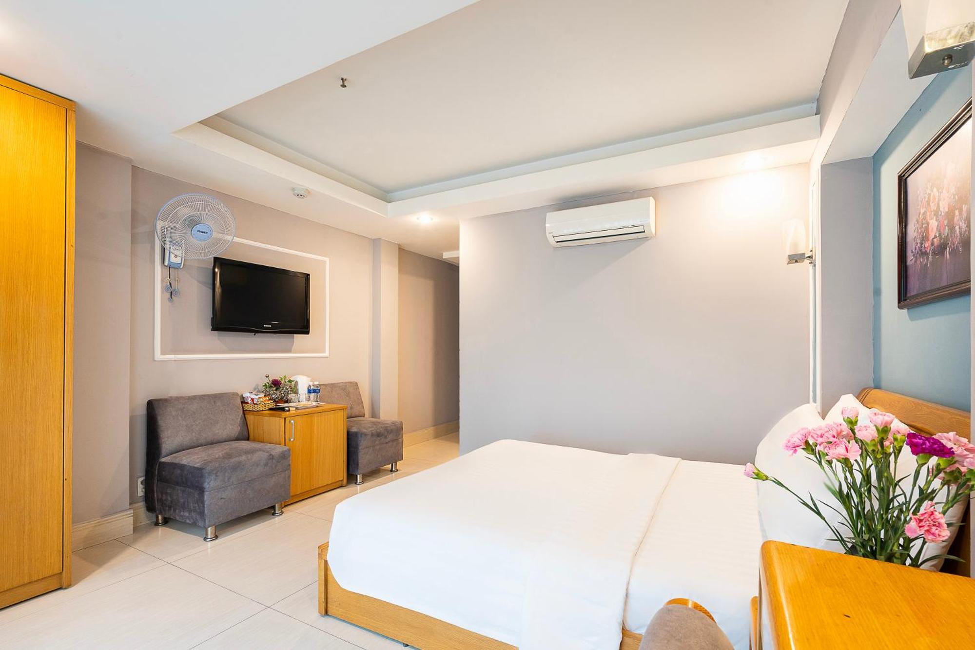 Lucky Star Hotel - Bui Vien Walking Street Cidade de Ho Chi Minh Exterior foto